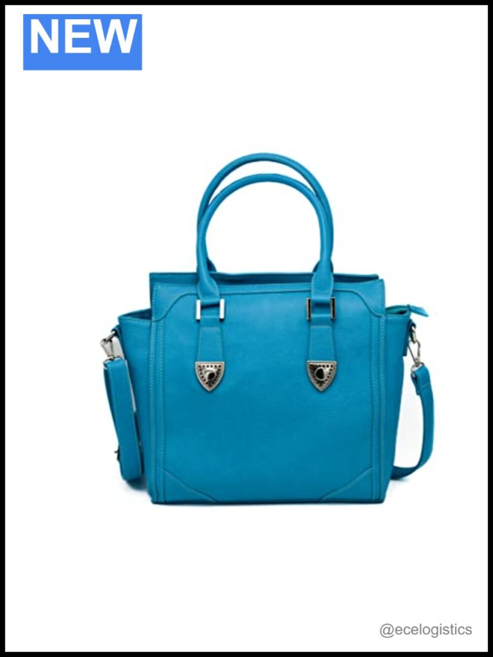 Goson Conceal Carry Tote Bag for Women - YKK Zippers, Faux Leather, Crossbody